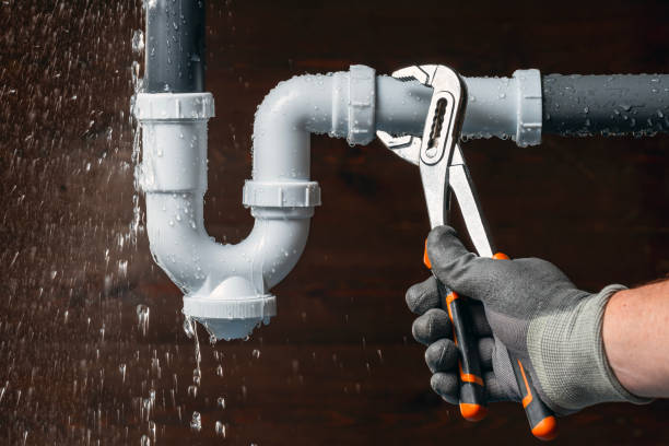 Professional Drain Cleaning technician working in Wellsville, KS